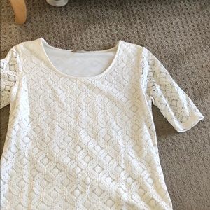Banana Republic, lace blouse